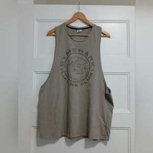 Gymshark Tan Sleeveless Tank Top Xxl